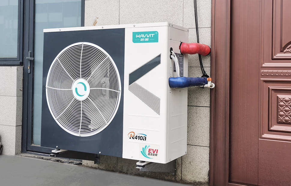 保定私人住宅6P冷暖機(jī)組供140平的面積冷暖