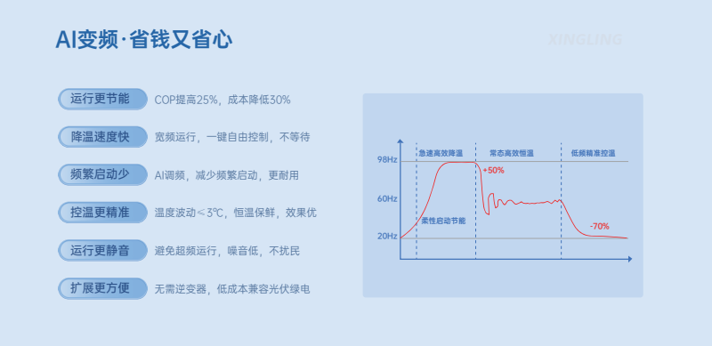 選擇專業(yè)冷凍冷庫機(jī)廠家，體驗(yàn)AI變頻智慧冷鏈新境界